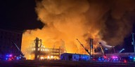 5 Alarm fire blazes in downtown St. Louis as multiple buildings catch fire