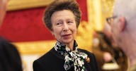 Princess Anne blushes as veteran issues gushing eight-word statement 