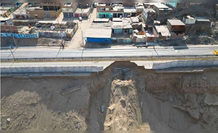 MTC cierra temporalmente tramo de la av. Néstor Gambetta por colapso en la berma central: aquí el plan de desvío