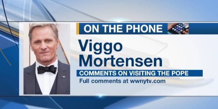 7 News interview: Viggo Mortensen discusses upcoming visit with Pope Leo