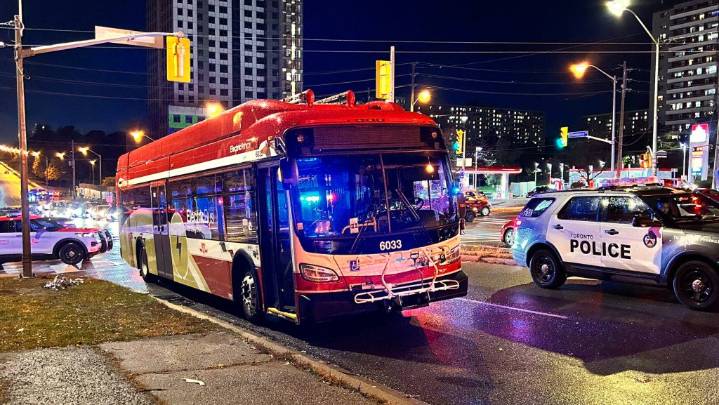 Elderly man injured after being struck by TTC bus