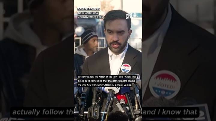 NYC's Zohran Mamdani Defies Trump’s Threats, Says “Won’t Be Intimidated"