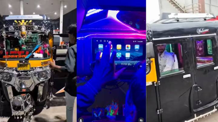 Watch: Maharashtra Auto Driver Turns Three-Wheeler Into Luxury Vehicle With AC and Power Windows