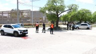 Fuerte accidente en el Parque Industrial de La Banda dejó importantes daños materiales
