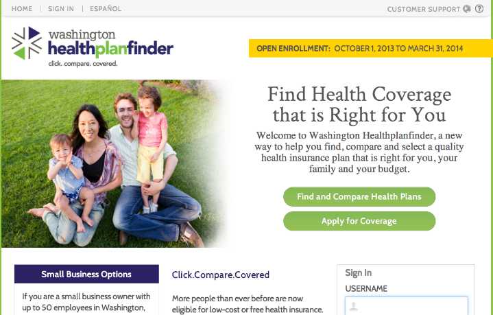 Cowlitz County, WA state see lag in health care marketplace signups