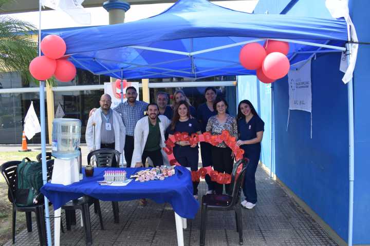 El HAC celebró el Día Nacional del Donante Voluntario de Sangre con una colecta y agasajo