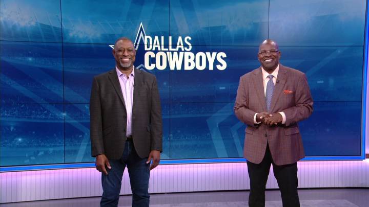 Cowboys celebrating comeback victory over Eagles