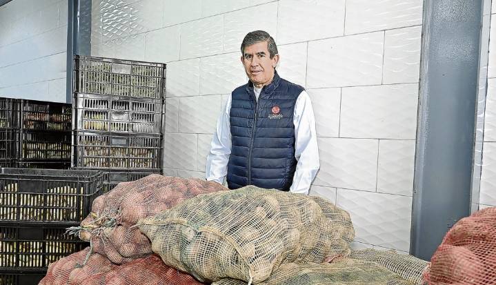 Corabastos y su centro de acopio, que es parte del Banco de Alimentos de Bogotá