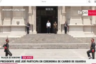 Presidente José Jerí participa en ceremonia de cambio de guardia