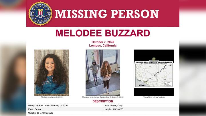 Missing at-risk California girl may have passed through Arizona: FBI