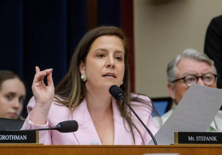 Republican U.S. Rep. Elise Stefanik is running for governor of New York