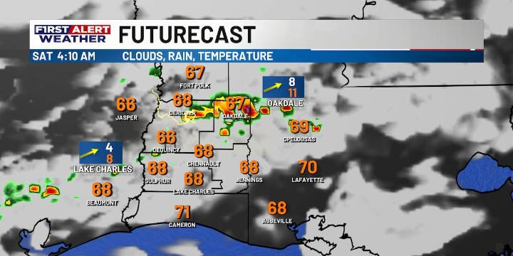 First Alert Forecast: Spotty showers for our Friday, ahead of some bigger changes into Thanksgiving