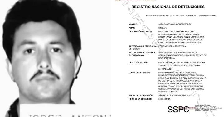 Detienen en Tijuana a ex agente vinculado al caso Colosio