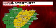 LIVE UPDATES: First Alert Weather Days: Severe storm threat late today