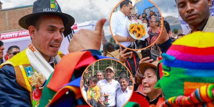 José Jerí y su gira presidencial en departamentos del Perú: entre salchipapas, huainos y selfies con los pobladores