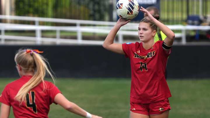 Louisville women's soccer exits NCAA Tournament with loss to Kansas