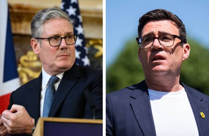 Double blow for Starmer as Burnham refuses to rule out leadership challenge and PM's popularity hits record low