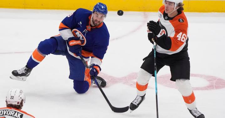 Zegras scores in regulation and shootout as Flyers beat Islanders 4