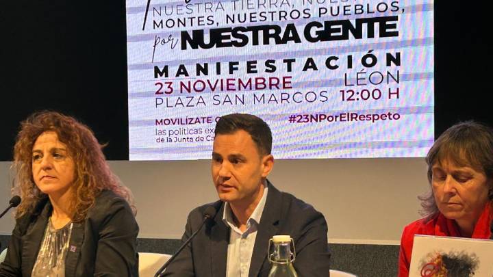 El PSOE de León se suma a la manifestación contra los incendios tutelada por el de Valladolid