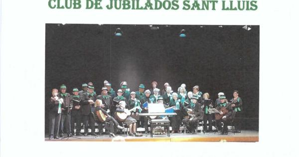 Concierto en Fornells de la Coral del Club de Jubilats de Sant Lluís