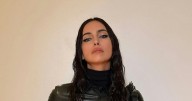 Irina Shayk Looks Like a Goth Cowboy in Faux Fur and Spikes