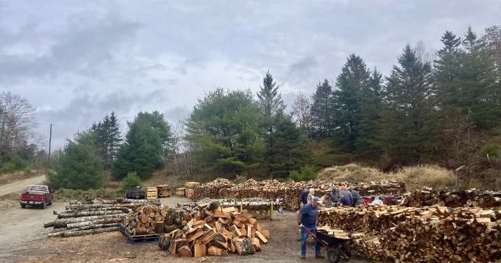Wood banks in Maine are increasing in number; so is the need for heat