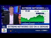 We do AI integration better than the big guys, says Extreme Networks CEO Ed Meyercord