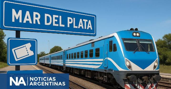 Cuánto cuesta un pasaje de tren de Buenos Aires a Mar del Plata en temporada