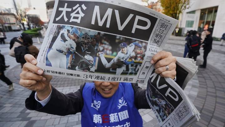 Shohei Ohtani gana su cuarto MVP unánime y Barry Bonds siente pasos