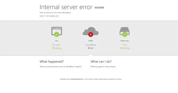 Falla masiva de Cloudflare tumba a X, ChatGPT y League of Legends