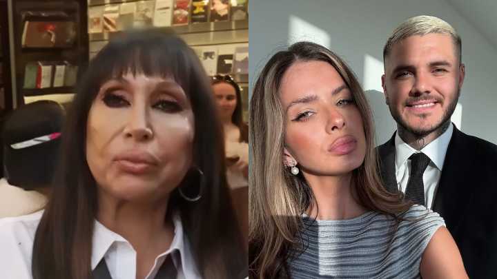 La tremenda predicción de Moria Casán sobre el futuro de la China Suárez y Mauro Icardi: "Van a..."