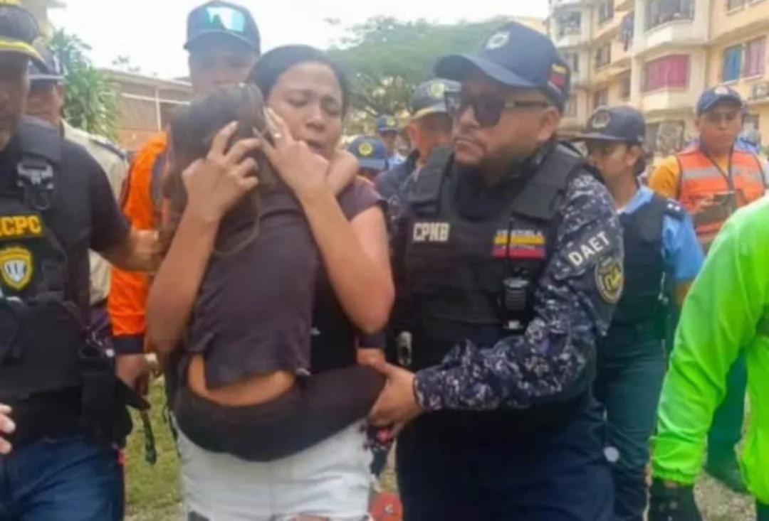 Rescatan a una niña de 6 años que fue raptada en Guarenas