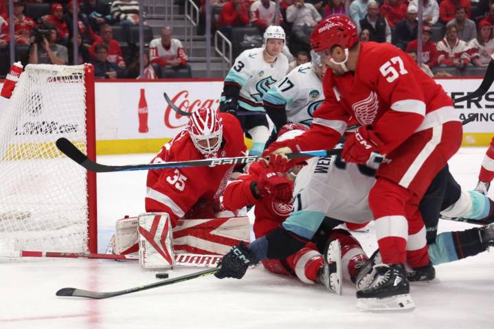 Nate Danielson Shines In Red Wings Victory Over Kraken