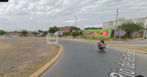 Choque de motos en la entrada de Villa Lavalle: hay heridos