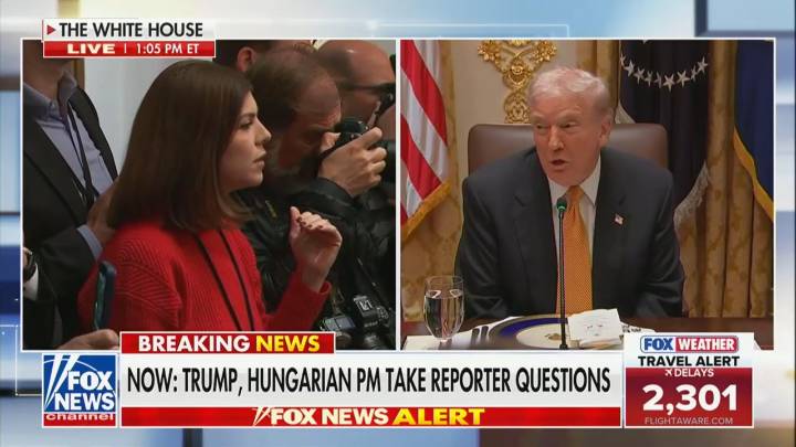 Trump Berates NBC News Reporter for Asking About the Cost of Thanksgiving Dinner