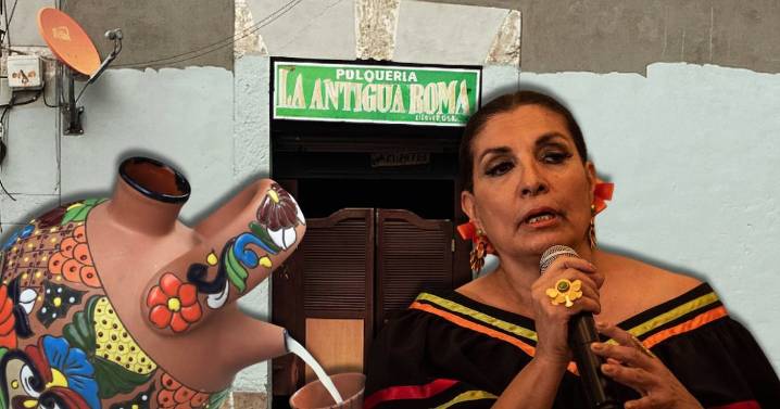 ‘Venía a cantar y a echarse su pulque’: Así es Antigua Roma, pulquería que frecuentaba María Elena Leal