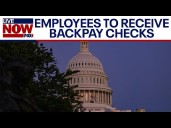 Federal employees to start receiving backpay checks
