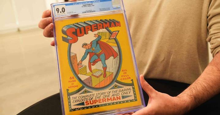 It's a bird! It's a plane! It's a rare Superman comic book! And it fetched $9.12M!