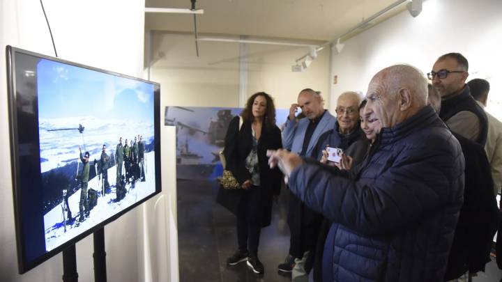Imágenes y música por el aniversario de la misión en Bosnia de militares de Huesca