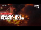 BREAKING: At least 3 dead, 11 injured in fiery UPS plane crash near Louisville, Kentucky's airport