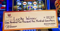 Sacramento resident wins $100K on slot machine at Red Hawk Casino