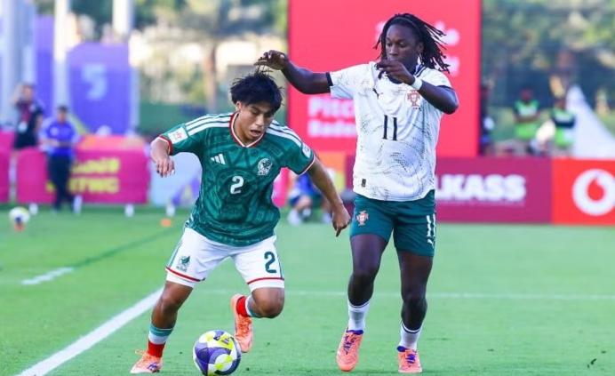 Cae México por goleada ante Portugal en el mundial Sub