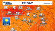 Record November warmth for the Austin-area on Friday ahead of a potent cold front