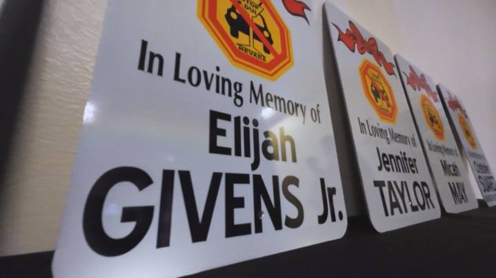 6 names added to memorial for DUI victims across Las Vegas