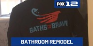 Veteran gifted with bathroom remodel in Beaverton