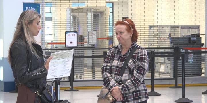 Fliers statewide comment on flight cancellations due to shutdown