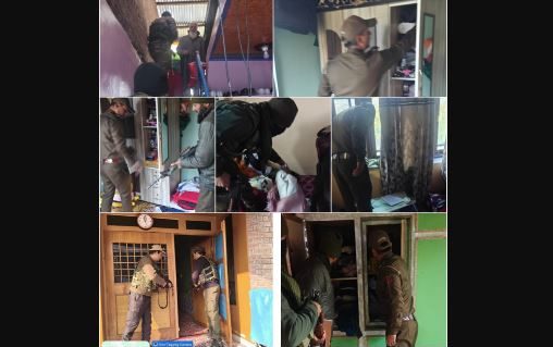 Kashmir on alert as police raid 300 terror