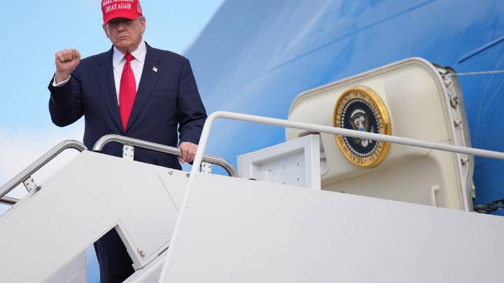 Presidents once avoided shutdown travel. This term, Trump has been a frequent flier