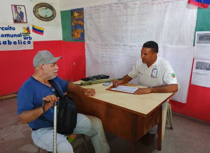 Jornada de orientación jurídica y registro de adulto mayor se llevó a cabo en La Isabelica