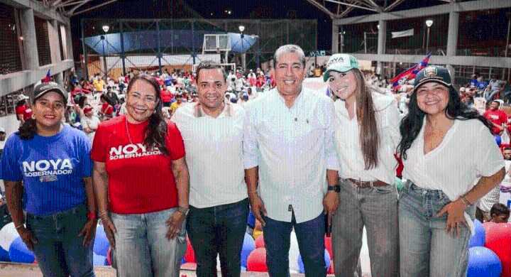 Monumental respaldo a Rafael Noya en Ariguaní y el centro del Magdalena Más de 3.000 personas se reunieron en la cancha del barrio Paraíso para recibir al candidato a la Gobernación del Magdalena.